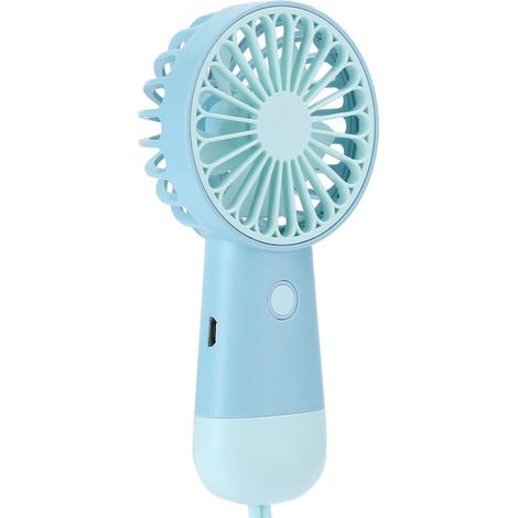 Ventilateur portable rechargeable par USB, ultra-silencieux, facile à nettoyer, mini-ventilateur personnel avec fonction brumisation rafraîchissante (1/4)