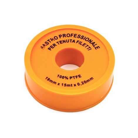 NASTRO PTFE TEFLON PROFESSIONALE MT. 15- mm. 19- DH- pezzi 1