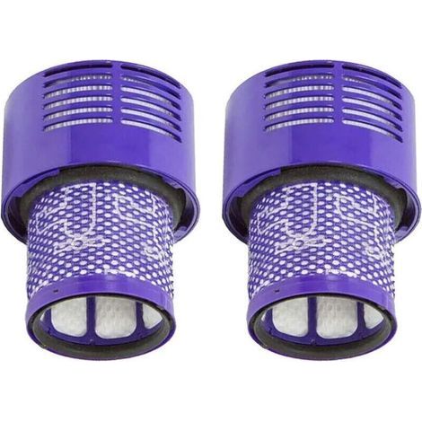 Lot de 2 Filtres de Rechange Lavables pour les Aspirateurs Dyson V10 Filtre de Rechange Dyson pour Série V10 SV12 (1/4)