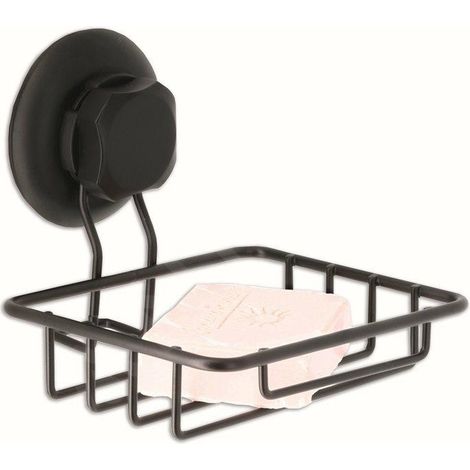Compactor Bestlock - Porte-savon en fil de fer avec support, noir RAN9777 (1/5)