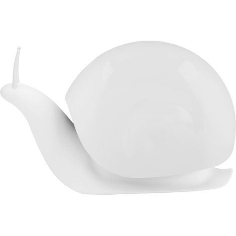 Distributeur de savon liquide en forme d'escargot, style pression, flacon distributeur de lotion pour les mains, accessoires de salle de bain (blanc) (1/5)