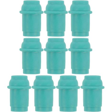 10 connecteurs pour appareil de ventouses, embouts de pompe à ventouses sous vide, connecteurs pour pompe manuelle à ventouses-3.00X2.00X2.00CM-Green