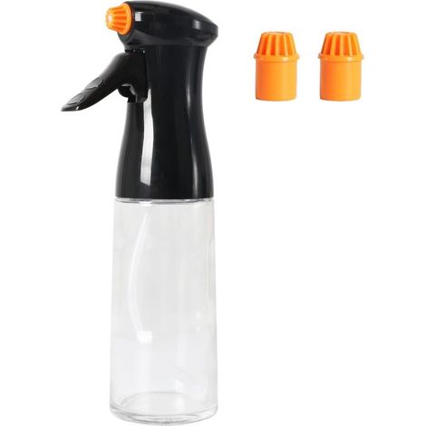 Spray Huile Cuisine Spray Huile de cuisine Pulverisateur Huile d'olive Vaporisateur d'huile 200ml Bouteille Pulverisateur a Huile pour Friteuse à Air, Salade, BBQ, Pates, Cuisine Accessoires (1/5)