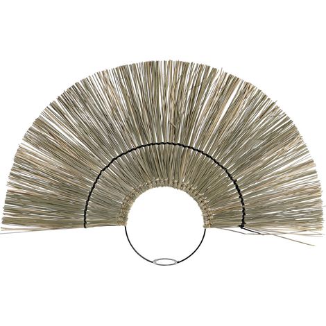 Écran Fibre Métal 70X6X45 Naturel Marron (1/4)