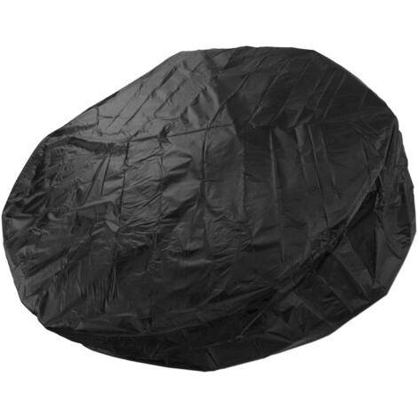 DEESSE SHOP-Couverture de Bain à remous, Housse de Protection de Jardin pour Bains à remous, Couverture de Baignoire Spa, Couverture de Spa extérieure Ronde Pliable (Le Noir) (1/5)