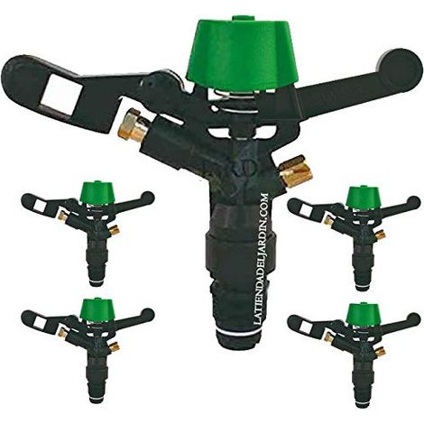 Set di 5 Irrigatore Circolare agricolo da irrigazione 3/4'' Antigelo, portata da 13 a 18 m, VYR003620 (1/5)