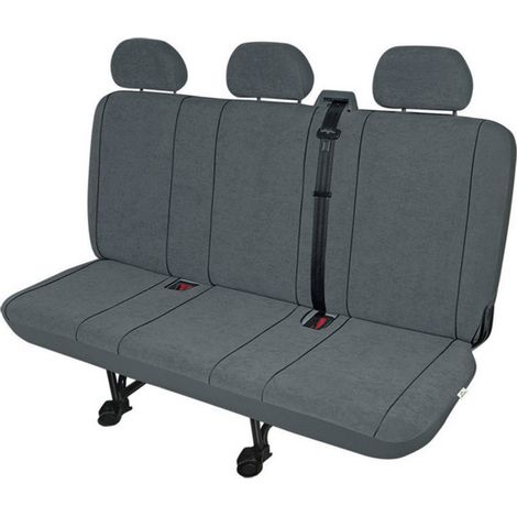 Housse de siège 1 pièce HP Autozubehör 22413 polyester anthracite banquette arrière (3 places) (1/3)