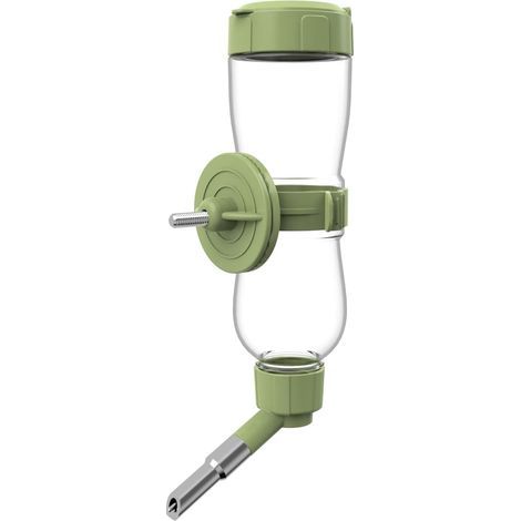Edelstahl-Wasserspender 240 ml, sicherer Kunststoff für Wellensittiche, Kanarienvögel, Käfige (1/5)