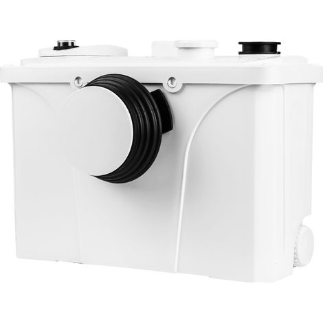 Randaco Hebeanlage Fäkalienpumpe 700W Haushaltspumpe Schmutzwasserpumpe Fäkalienhebeanlage für WC, Waschbecken, Dusche