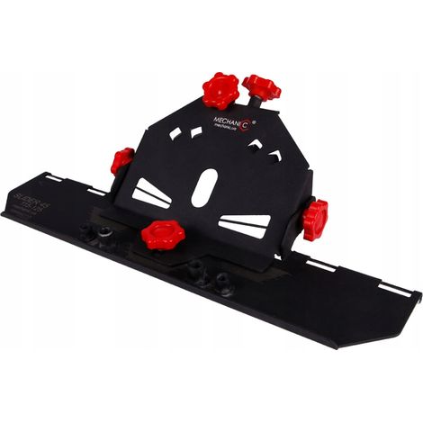 Accessoire de coupe à 45° pour meuleuse d'angle 115-125 mm – Système de fentes de réglage – Coupe nette pour carrelage – Mechanic