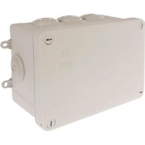 Caja de derivación eurohm 8 entradas 155 x 110 mm
