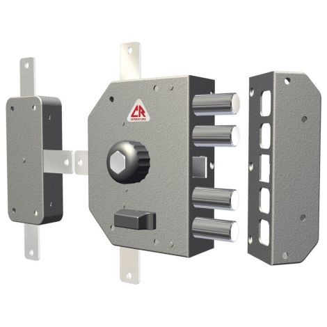 serratura di sicurezza Dx CR 3350 serrature antifurto con cilindro a pompa (1/3)