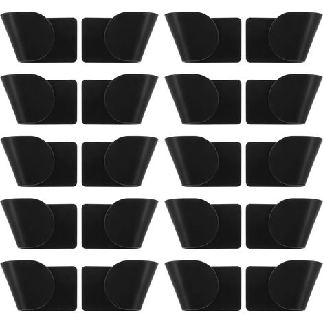 Selbstklebender Topfdeckelhalter, kein Bohren erforderlich, Topfdeckelhalter zur Befestigung an einer Schranktür, Wandorganizer für 10 Paar Topfdeckel, platzsparendes Küchenregal.