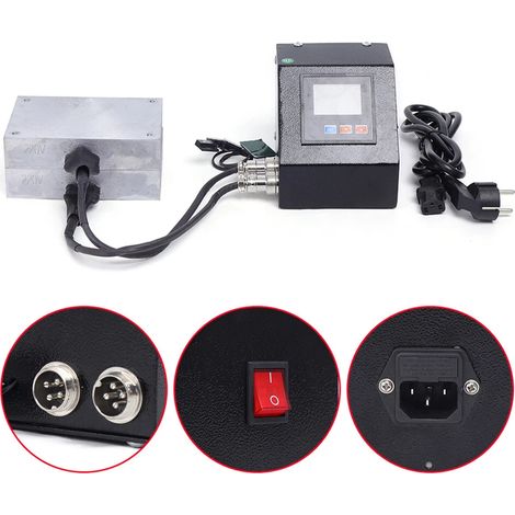 Senderpick – Plaques chauffantes pour presse à colophane 1200W – Régulateur de température LCD – Chauffage uniforme et durable – Pour bois dur (1/5)