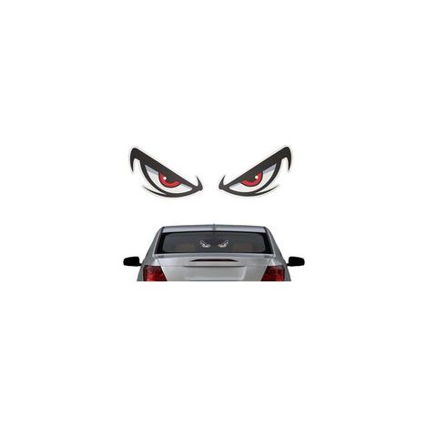 Autocollants réfléchissants pour Voiture - Autocollants pour Les Yeux stéréo - Amusants - - pour Voiture, fenêtre, Mur (1/5)