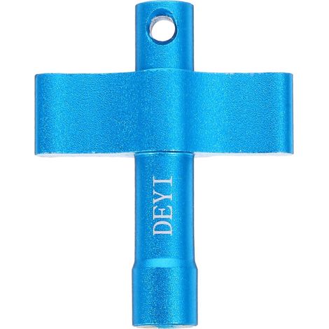 Clé de batterie universelle, clé d'accordage pour batterie, outil pour instruments de percussion-7.5X6.2X1CM-Blue (1/4)