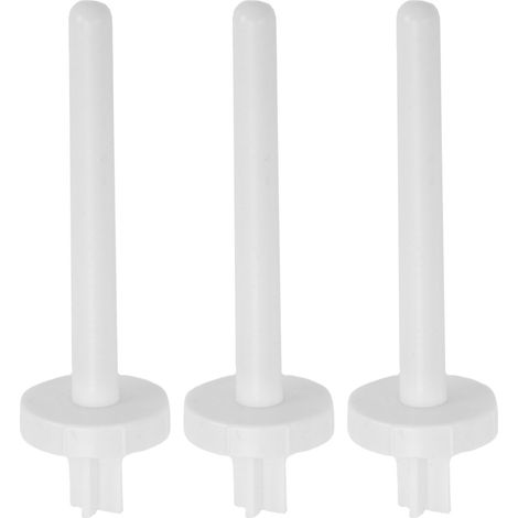 Lot de 3 porte-bobines compatibles avec les machines à coudre domestiques Janome 395719-42 (pièces de rechange en plastique). (1/5)