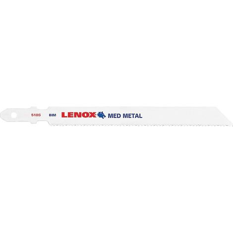 Lames de scies sauteuses F518S en carte de 5 - LENOX - 0208540