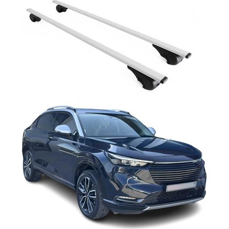 OMAC Dachträger Querträger für HONDA HR-V III 2021-2026 – Abschließbar – Max. 75 kg – 2 Stangen Stahl Silber (1/5)