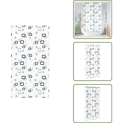 vidaXL Store enrouleur de douche 130x240 cm largeur du tissu 126 cm (1/5)