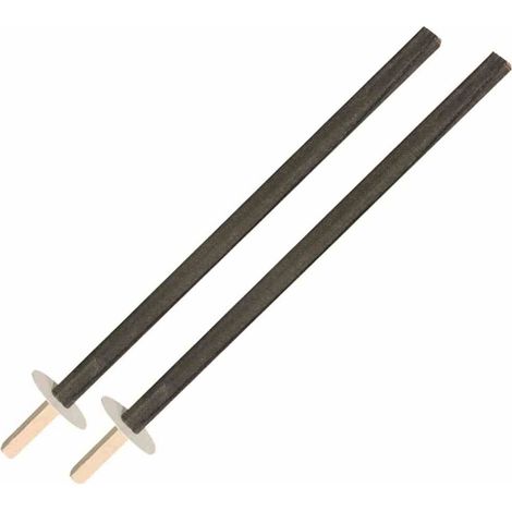 Wachstuchfackel 65cm 2Stk Fackeln Gartendeko Picknick Terrasse Lagerfeuer Deko