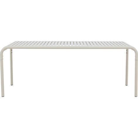Borneo Gartentisch beige.