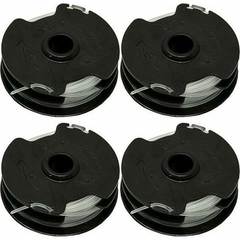 Lot de 4 bobines de Rechange pour débroussailleuse sans Fil Parkside PRTA 20-Li C3 IAN351753 (1/5)
