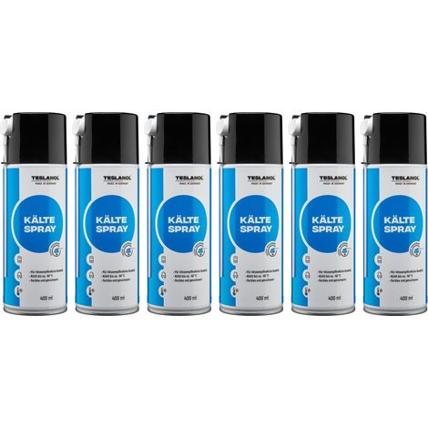 TESLANOL 26034 Spray réfrigérant T71, 400 ml, 6 pièces (1/2)