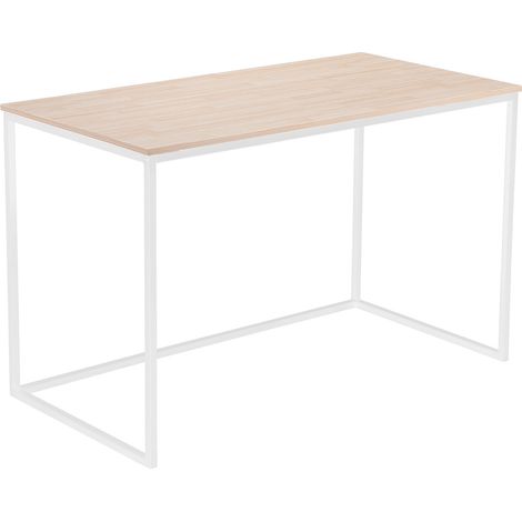Table d'étude Mia Chêne Nordique / Blanc 120 X 60 Cm. (1/2)