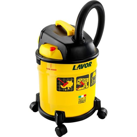 Aspirapolvere Lavor Freddy 4 in 1 con serbatoio in acciaio da 20 litri, colore giallo. (1/2)