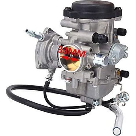 Carburateur - collecteur d'admission pour YFM350, YFM400, YFM450, Bruin, Big Bear, Wolverine, Kodiak, Grizzly - 33 mm (1/3)