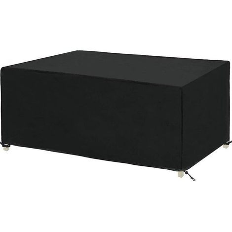 Housse de protection pour salon de jardin – Imperméable en tissu Oxford 180x120x70cm – Résistante aux UV et déchirures – Sangles réglables (1/5)