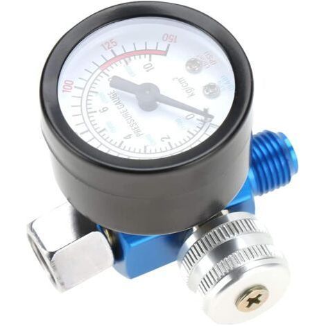 Régulateur de compresseur, régulateur de pression d'air pour pistolet à peinture 1/4", accessoires pour outils pneumatiques (1/5)