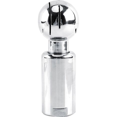 1 boule de nettoyage de réservoir sanitaire rotative en acier inoxydable, filetage femelle G 1/2 (1/5)