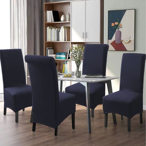 Waterproof Chair Covers for Dining Room Set of 2, Protector for Kitchen, Hotel, Restaurant ( 2 PCS),Style 3 (1/5)