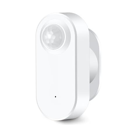 Sensor de presencia humana con sensor de luz, radar 24G MMWave, alarma de movimiento, detección de radar de alta sensibilidad, grabación histórica, requiere concentrador Zigbee, funciona con batería.