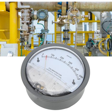 Manomètre différentiel à aiguille pour filtre CVC de salle blanche LFB-500Pa (1/5)