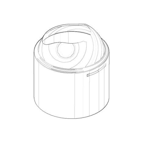 DO Haube ERSATZTEILE 091102287 D 45 x 47,5 mm Chrom