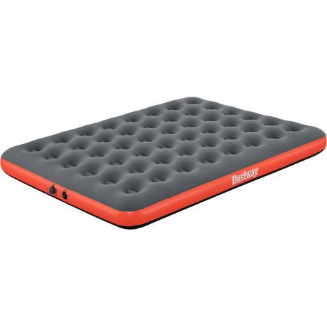 Bestway Colchón inflable 2 persona 203 x 152 x 22 cm Gris y Rojo (1/2)