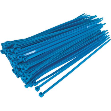 Sealey Cable Tie 200 x 4.4mm Blue Pack of 100 CT20048P100B