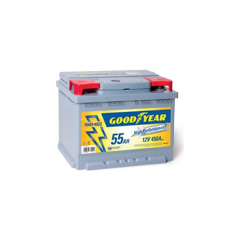 BATTERIA AUTO GOODYEAR 55AMP POWER PLUS