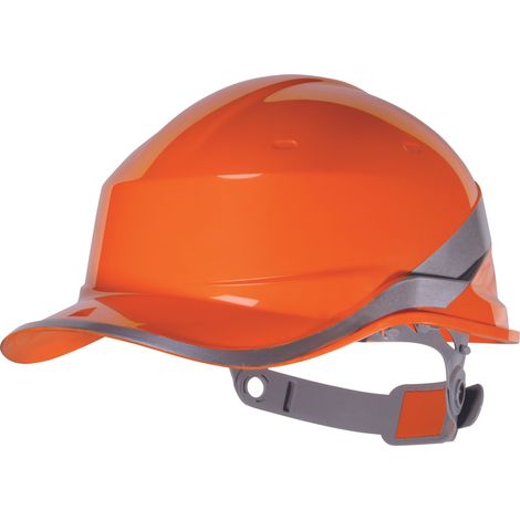 Deltaplus ELMETTO DI PROTEZIONE BASEBALL Col. Arancio fluo