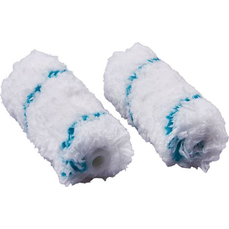 2pc 4" Long Pile (18mm) Roller Sleeve - Microfibre - G4455