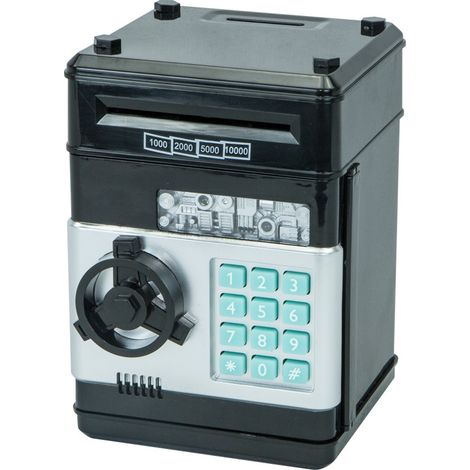Tirelire électronique pour enfants de 3 à 12 ans, coffre-fort à code, sécurité enfant. (1/5)