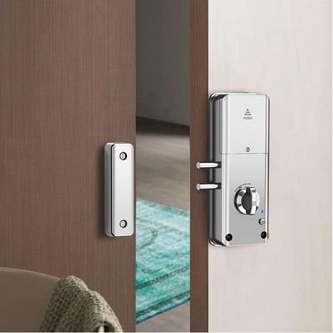 SPORTARC serrure de porte invisible serrure de porte serrure de porte serrure de porte (Argent) (1/3)
