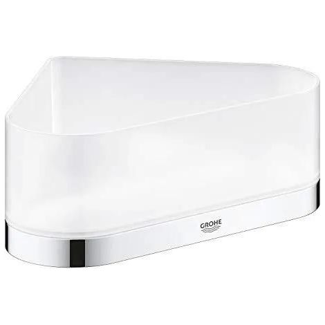 Grohe Plato de ducha de vidrio cromado moderno