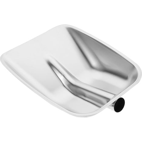 Pelle à Neige Portative en Acier Inoxydable Argentée, Légère Multi-usage pour Neige et Déchets, Performance par Temps Froid, Format Compact pour Allées (1/5)