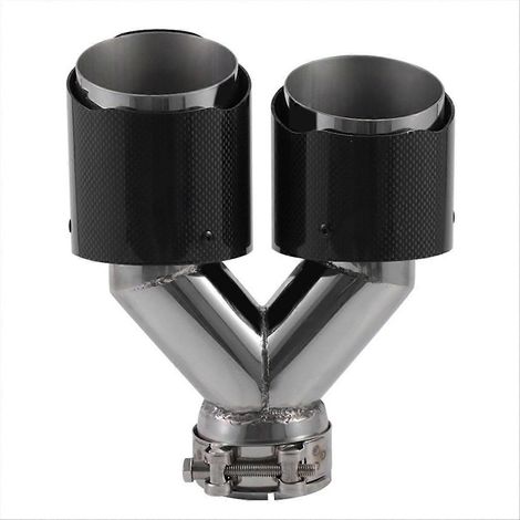 Tuyau d'échappement universel modifiable pour voiture, pièce de rechange adaptable, silencieux personnalisable, raccord flexible, tube d'échappement réglable, accessoire auto, compatible avec divers m (1/5)