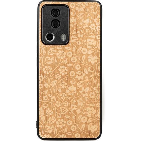 Bewood Xiaomi 13 Lite Custodia in legno FIORI SELVATICI ANIEGRE (1/5)