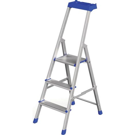 Werner Stufenstehleiter Pro Smart 3 Stufen (1/5)